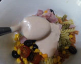 Foto del paso 4 de la receta: Ensalada de pasta en 12 minutos