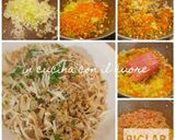 Foto del passaggio 2 della ricetta Tagliatelle allo speck con ragù bianco all'anice
