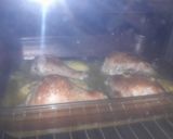 Foto del paso 7 de la receta: Pollo al horno con patatas y salsa