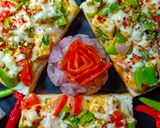 A picture of step 7 of Paneer Chilli Cheese Toast.