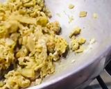 A picture of step 7 of Banana Flower Masala Curry.