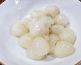 Hình bước làm 1 của món Trà vải chanh dây
