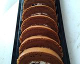 Foto langkah ke 7 dari resep Bolu Gulung Coklat Ekonomis.