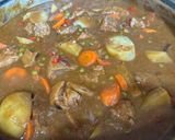 A picture of step 4 of Spicy Pork Kaldereta.