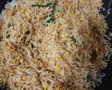 A picture of step 5 of Egg fried rice.