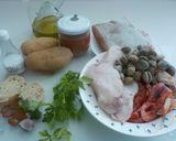 Foto del paso 1 de la receta Caldereta de rape, gambas y almejas