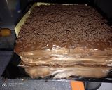 Foto langkah ke 5 dari resep Kue tart brownies kukus.