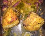Foto del paso 7 de la receta: Pollo a la mostaza con Arroz y Papas Fritas