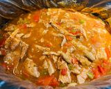 A picture of step 4 of Crockpot Pork Beer 🍺 Chili 🌶️.