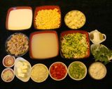 A picture of step 1 of Leek and clam corn chowder.