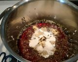 A picture of step 2 of Honeycomb Candy.
