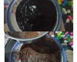 A picture of step 5 of Dark Chocolate Cake.
