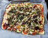 Foto del paso 5 de la receta: "Pizza" con base de calabacín! 🥒