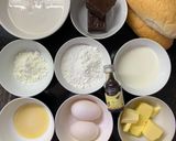 Hình bước làm 2 của món Bánh chuối socola nướng