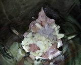 Foto langkah ke 1 dari resep Nugget Ayam mix vegetable.