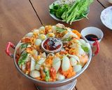 Hình bước làm 5 của món Hải Sản Rau Củ Đốt Lò (Lẩu Cù Lao) 🍲