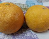 A picture of step 1 of Orange Mint Margarita.