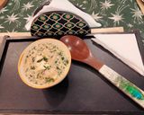 A picture of step 5 of Methi paneer malai curry.