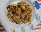 Foto del paso 10 de la receta: Alubia arrocera coloreada y rape