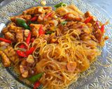 Foto langkah ke 2 dari resep Tempe Soun Goreng Pedas Manis.