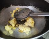 A picture of step 1 of Khoya peda.