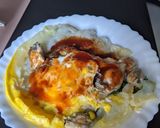 A picture of step 5 of Oyster Omelet (Chef Guo Zhuyi's Version).