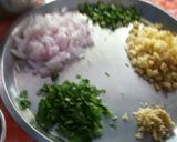 A picture of step 1 of Chura poha.