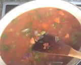 A picture of step 3 of Best ever Ribollita: white bean, tomato and cavolo nero soup - vegetarian.