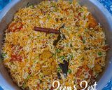 A picture of step 5 of Mixed Vegetable Biryani.
