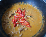 A picture of step 2 of Keto Pork Panang Curry.