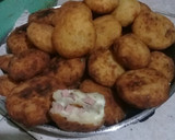Foto del paso 5 de la receta: Bombas de papas rellenas con queso y salchichas de Viena