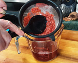 A picture of step 2 of Raspberry Simple Syrup.
