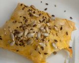 Foto del paso 4 de la receta: Tostadita proteica de papel de arroz en freidora de aire