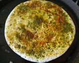 A picture of step 4 of Dosa sandwich.