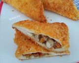 Foto langkah ke 5 dari resep Roti tawar goreng isi ragout wortel.