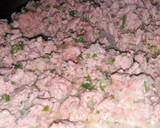 Foto del paso 2 de la receta: Espaguetis con carne molida de pollo 🍜