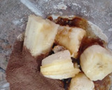 Foto del paso 1 de la receta: Budín de avena, chocolate y banana. Fit