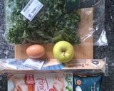 Foto del paso 1 de la receta: Crestas de Kale y Manzana
