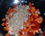 Foto del paso 4 de la receta: Ñoquis sin papa con estofado de pollo