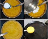 A picture of step 4 of Moong dal Pizza.