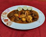 A picture of step 3 of Bengali Style Mutton Kalia.