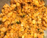 A picture of step 1 of Bombai bonda/ aalubomda.