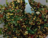 A picture of step 3 of Valentine special paan.