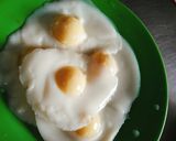Hình bước làm 3 của món Rau câu trứng ốp la