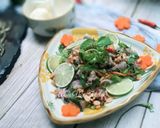 Hình bước làm 4 của món MÓN CAMPUCHIA: GỎI BÒ TÁI CHANH KHMER 🇰🇭