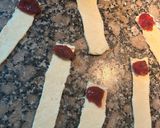 Foto del paso 4 de la receta: Bagels rellenos de mermelada de frutillas