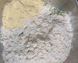 A picture of step 2 of Cucumber chila.