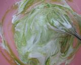 Foto langkah ke 4 dari resep Chiffon Bayam Krim Keju.