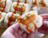 ขนมปังไส้กรอกพิซซ่า นวดมือ15นาที ง่ายแต่ออกมาดีงาม วิธีทำสูตร 12 รูป