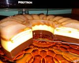 Foto langkah ke 5 dari resep Puding biskuit 3 lapis.